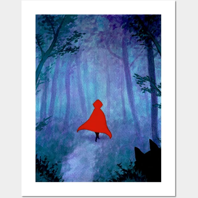 Little Red Riding Hood Wall Art by NatEvans